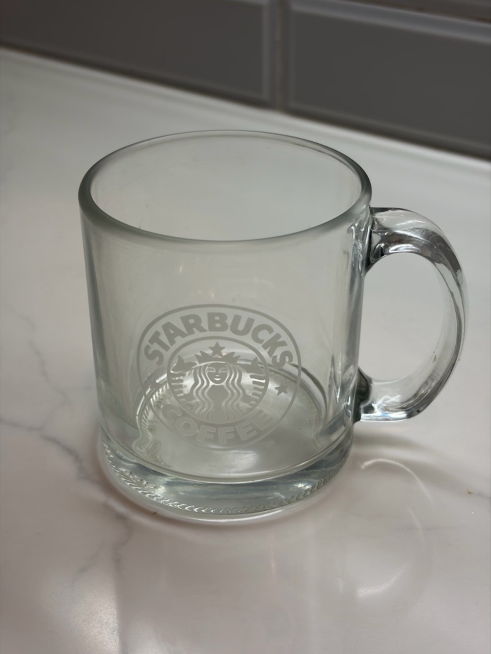Starbucks Transparent Glass Mug - Clear